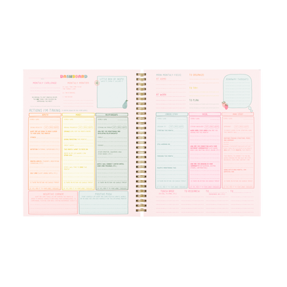 Undated Perpetual Goal Setting Planner