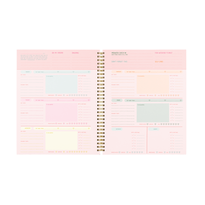 Undated Perpetual Goal Setting Planner
