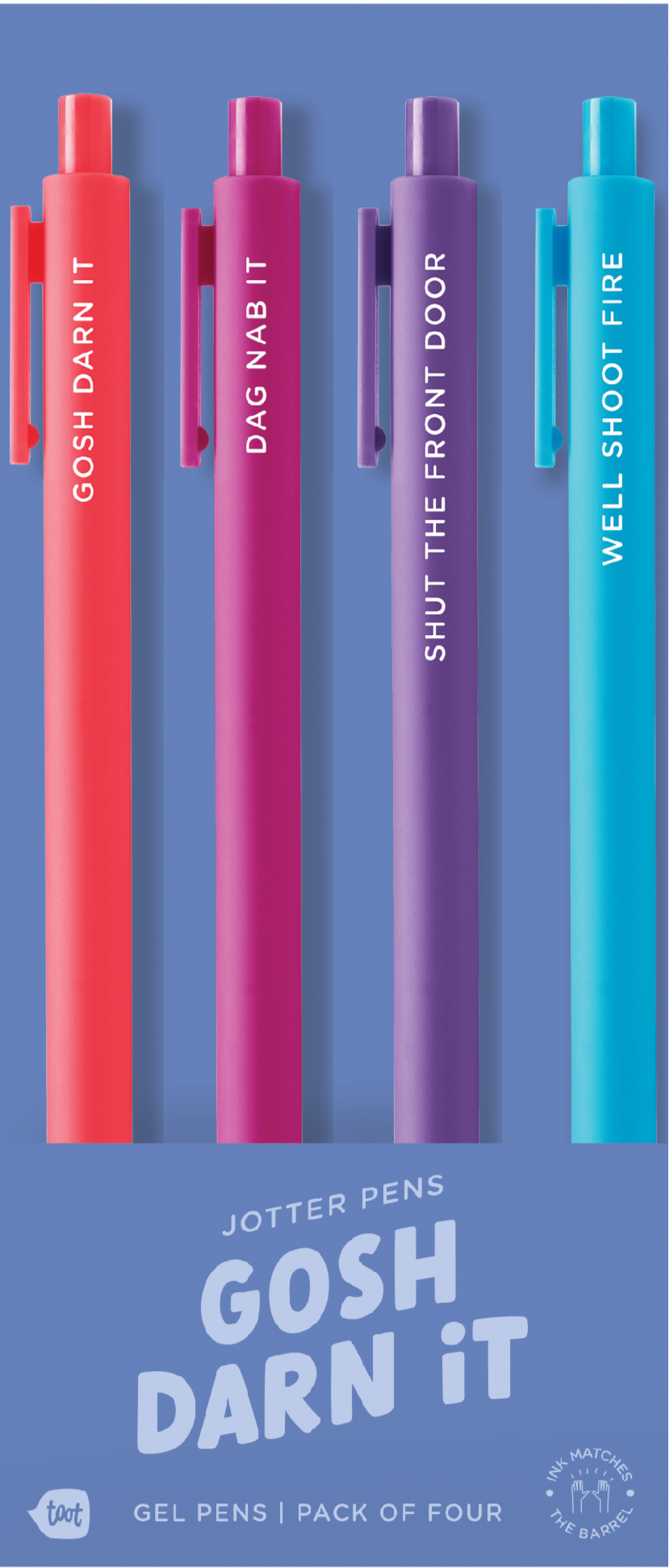 Jotter Sets 4 Pack Colorful Pens