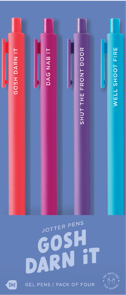 Jotter Sets 4 Pack Colorful Pens