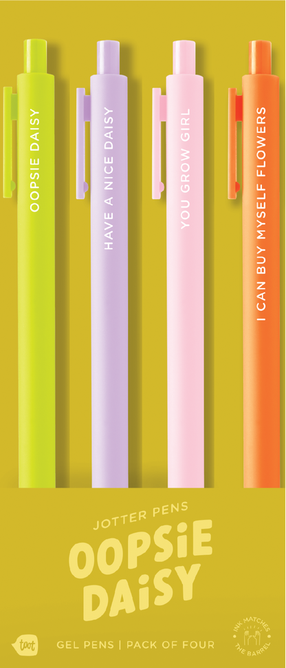 Jotter Sets 4 Pack Colorful Pens