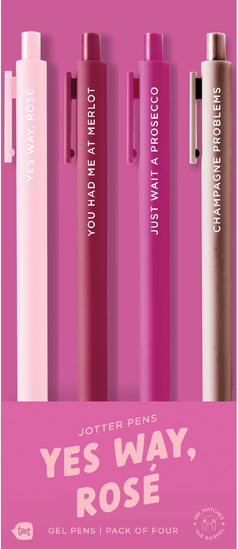 Jotter Sets 4 Pack Colorful Pens