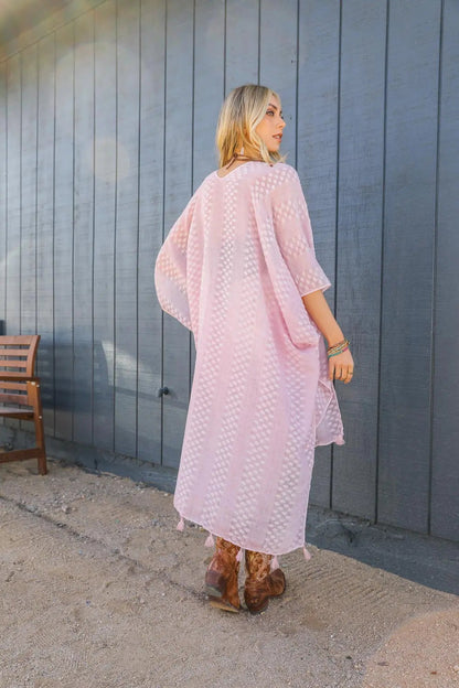 Sunshine Pom Kimono