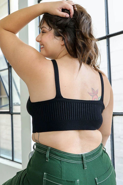 Rib Knit Lounge Brami Bralette