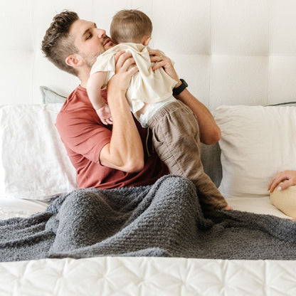 RIBBED BAMBONI® TODDLER BLANKETS