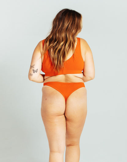 Scoop Bralette - Hot Red