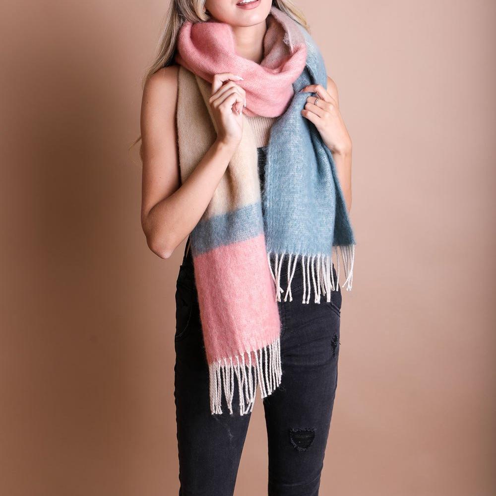 Soft Mohair Scarf Scarves