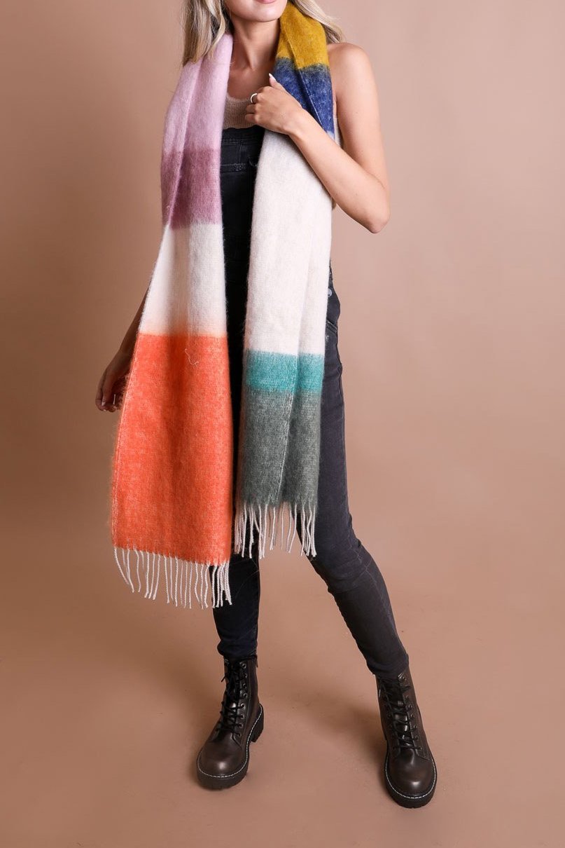 Soft Mohair Scarf Scarves