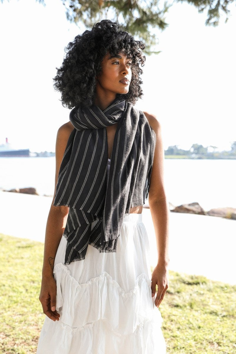 Timeless Stripe Scarf Scarves