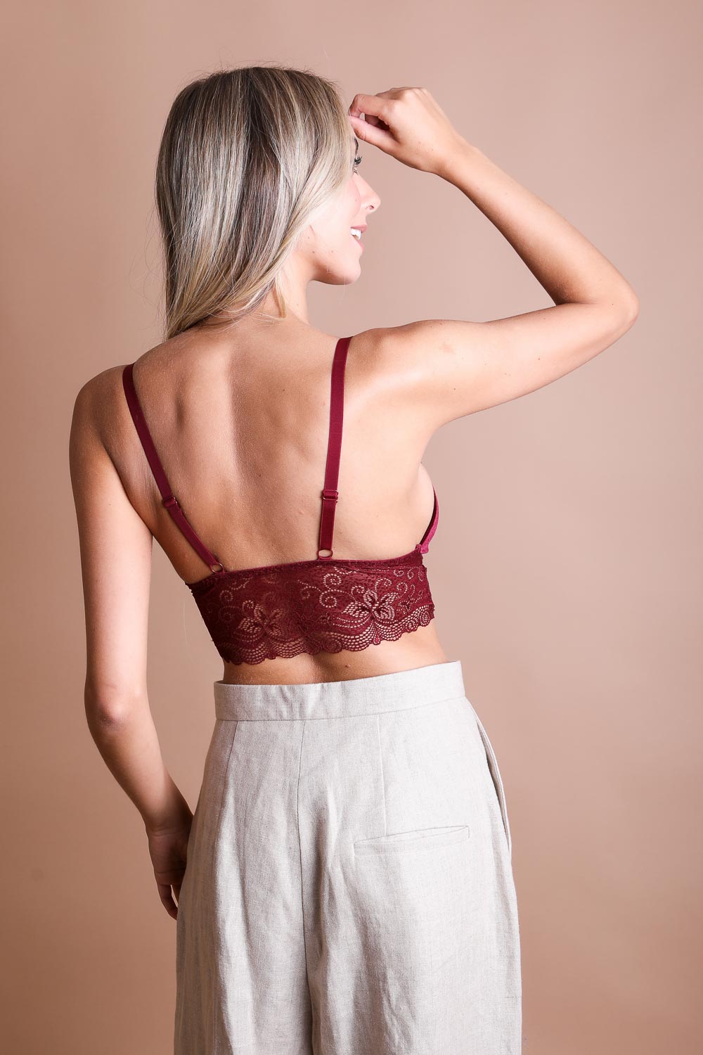 Velvet Lace Bralette