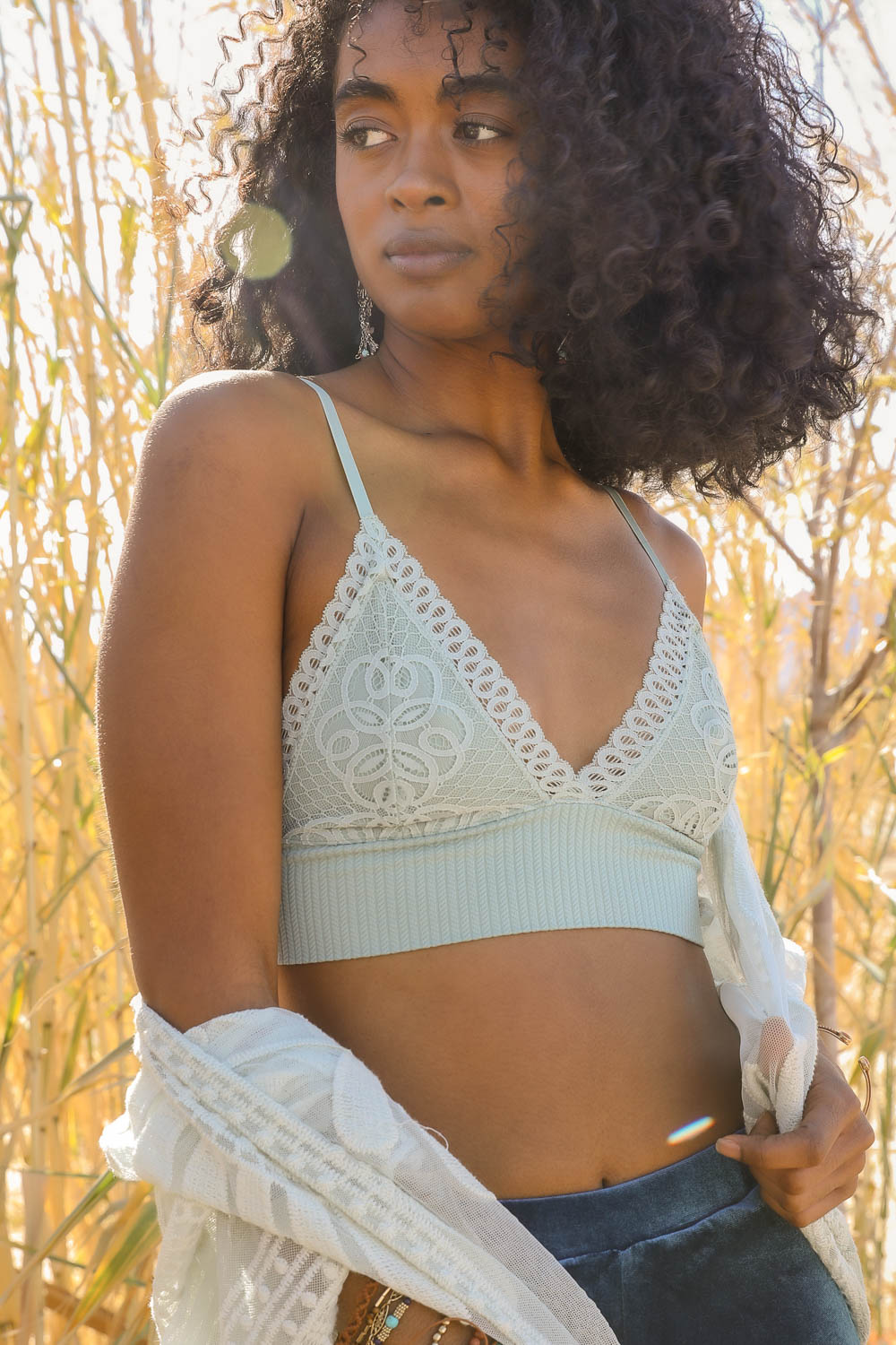 Waistband Loop Lace Brami Bralette