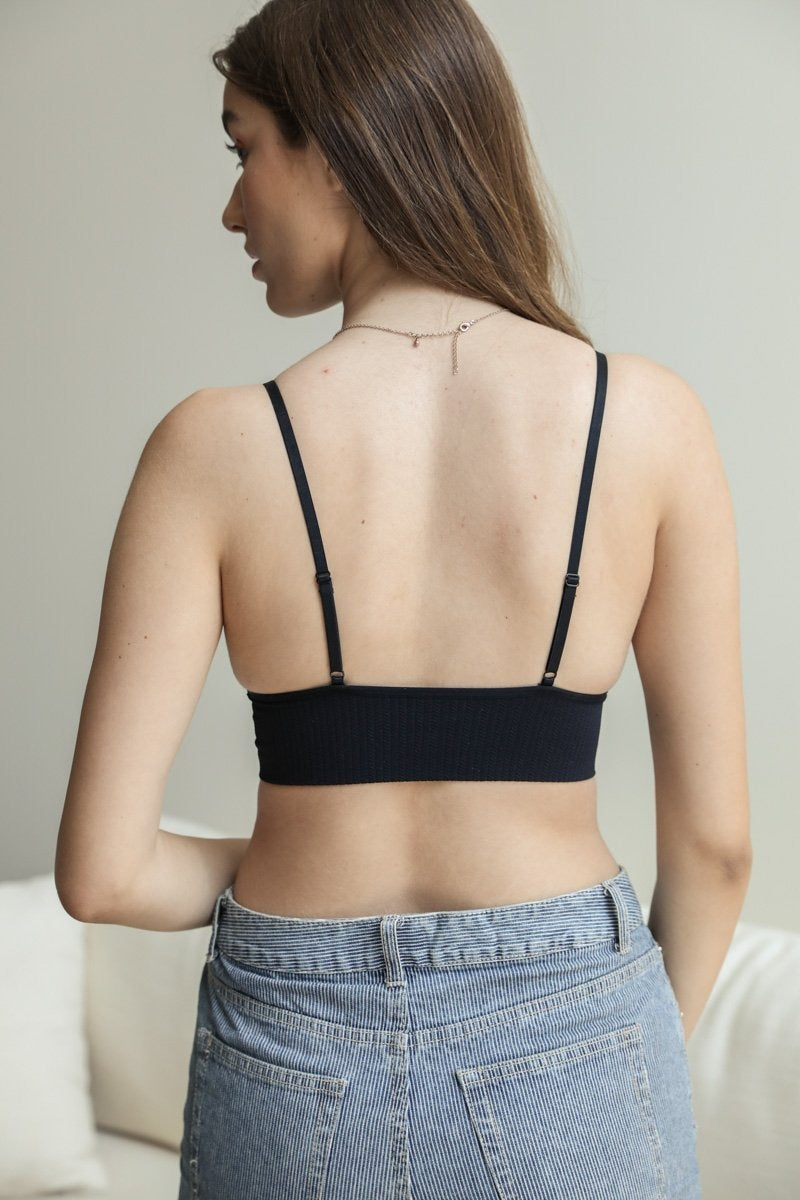 black leto collection bralette